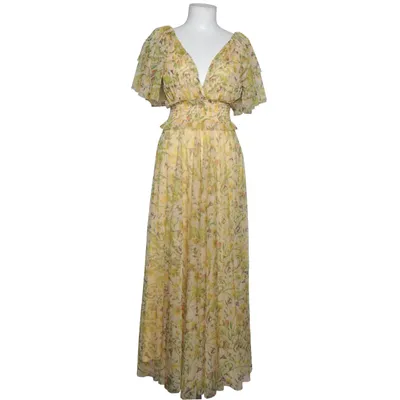Robe longue (Jaune, Vert, Multicolore) de Lace & Beads