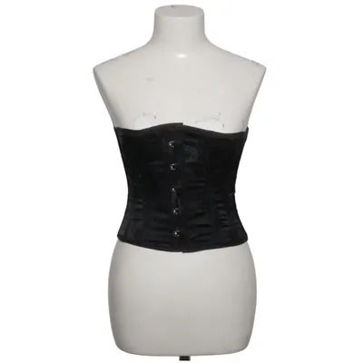 Korset (Sort) fra Cottelli Collection Bomuld, Elastan, Polyester, Viscose