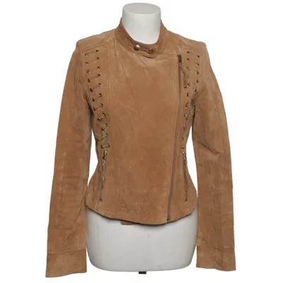Veste en cuir (Marron) de Ibana Rouge Cuir, Polyester