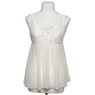 Negligé (Wit, Beige) van Hunkemöller Elastaan, Polyamide