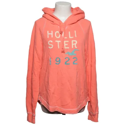 Kapuzenpullover (Orange) von Hollister Baumwolle, Polyester, Viskose