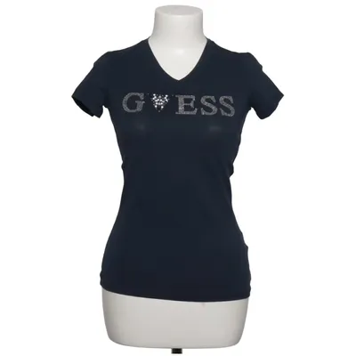 T-shirt (Blue) from Guess Cotton, Elastane