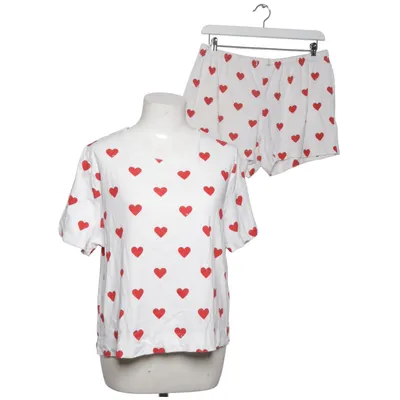 Pyjamasz (Hvid, Rød) fra Petit Bateau Bomuld