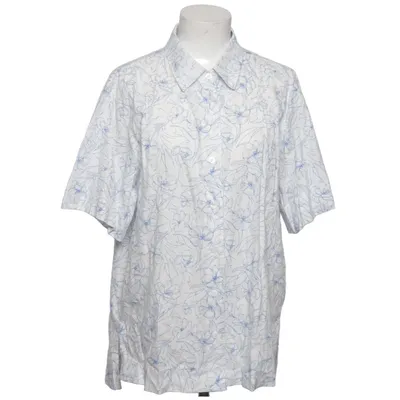 Short sleeve shirt (White, Blue) from Runway