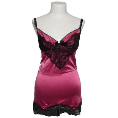 Negligé (Pink, Sort) fra Obsessive Polyester