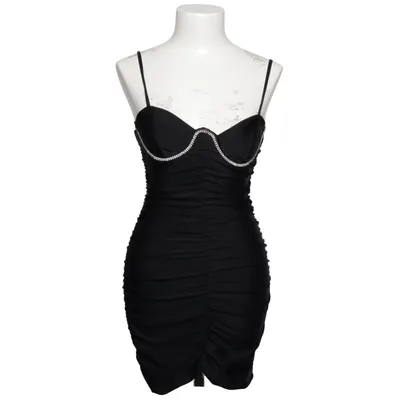 Cocktailkjole (Sort) fra Bershka Elastan, Polyester