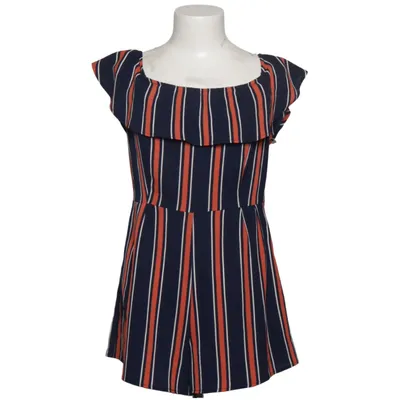 Jumpsuit (Blauw, Oranje, Wit) van Influence Elastaan