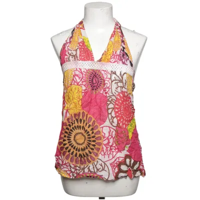 Halterneck dress (Pink, Yellow, Multicolored) from Manda Cotton
