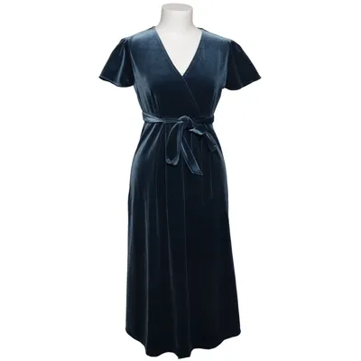 Robe maternité (Bleu) de Gap Maternity Élasthane, Polyester