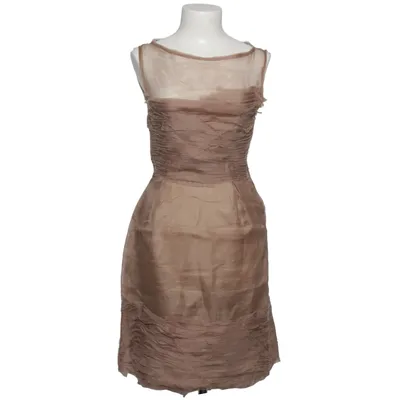 Cocktailjurk (Beige) van Schumacher Acetaat, Zijde, Viscose