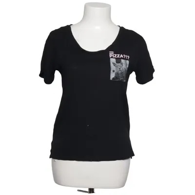 T-shirt (Svart) från Tally Weijl Bomull, Modal