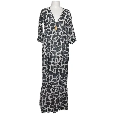 Robe longue (Noir, Blanc) de Bagatelle France Coton