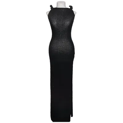 Hood dress (Black) from Jaded London Polyester