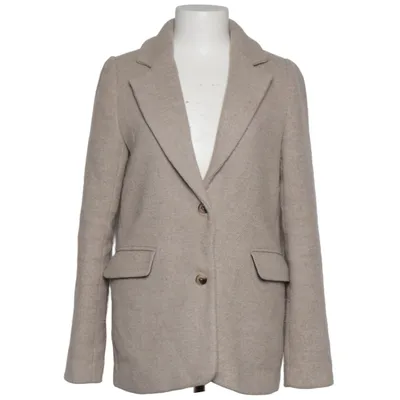 Kavaj (Beige) från Noisy May Polyester, Ull