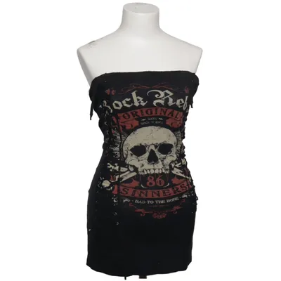 Top tube (Noir) de Rock Rebel Coton