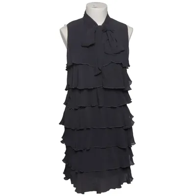 Dress (Gray) from Suzanna Cotton, Elastane, Polyester