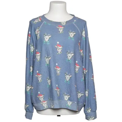 Julesweater (Blå, Flerfarvet) fra Wildfox Elastan, Polyester, Viscose