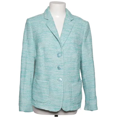 Blazer (Blue, White) from Walbusch Acrylic, Cotton, Polyester