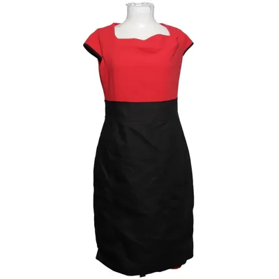 Jurk (Rood, Grijs) van Collection London Elastaan, Polyester