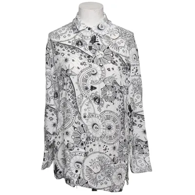 Blus (Svart, Vit) från Bershka Viskos