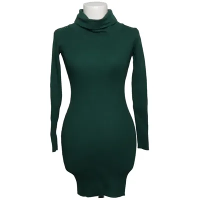 Turtleneck dress (Green) from Abollria Acrylic, Cotton