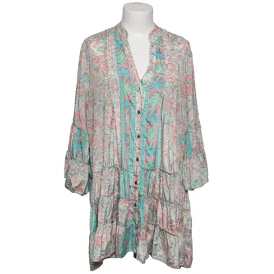 Jurk (Roze, Blauw, Meerkleurig) van B&B Zijde