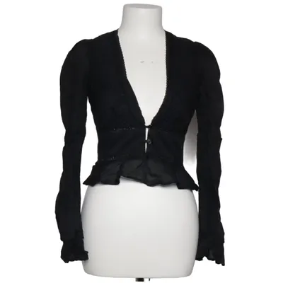 Blouse (Black) from Reformation Organic cotton