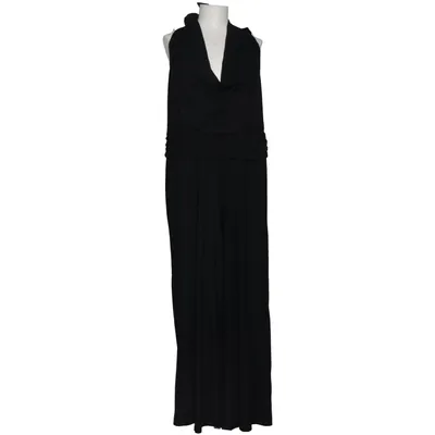 Dungarees (Black) from Shein Curve Elastane, Polyamide, Polyester
