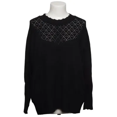 Sweater (Sort) fra Laura Torelli Polyamid, Viscose