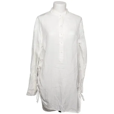 Bluse (Hvid) fra Oui Bomuld, Silke