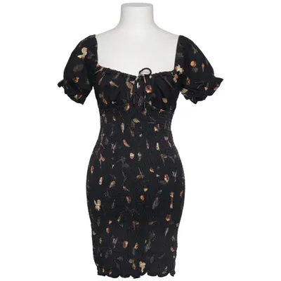 Klänning (Svart, Flerfärgad) från Allsaints Bomull