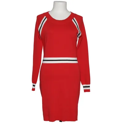 Klänning (Röd, Vit, Svart) från By Clara Polyester, Viskos