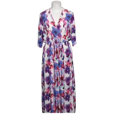 Maxi dress (White, Multicolored) from Retro & Icone Polyester