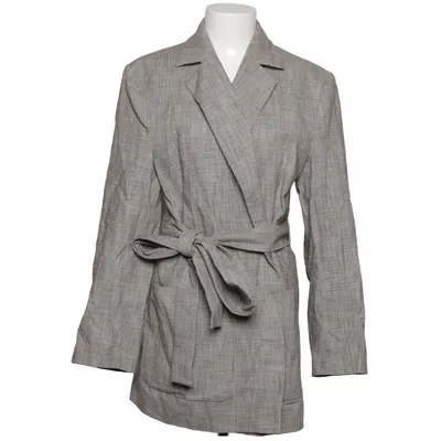 Trenchcoat (Grijs) van Zara Linnen, Polyester