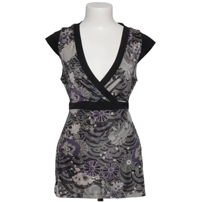 Slå-om top (Sort, Lilla, Grå) fra Camaïeu Elastan, Polyester