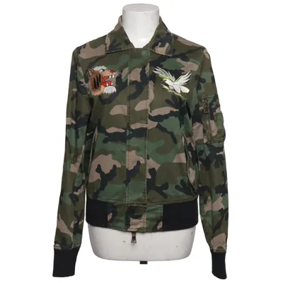 Bomber jacket (Green, Brown, Black) from Blonde No.8 Cotton, Elastane, Polyester