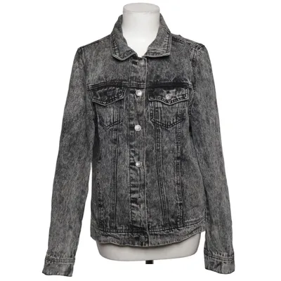 Denim jacket (Gray) from Forever 21 Cotton
