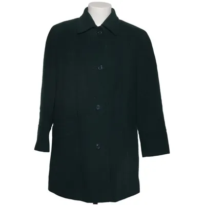 Manteau (Vert) de Canda Polyamide, Polyester, Laine
