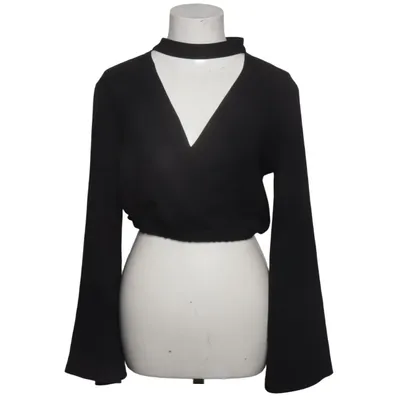 Wrap blouse (Black) from Zara Trafaluc Collection Polyester