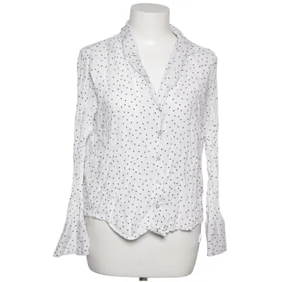Bluse (Hvid, Sort) fra Gina Tricot Viscose