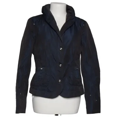 Jacket (Blue) from Biba Cotton, Elastane, Polyester