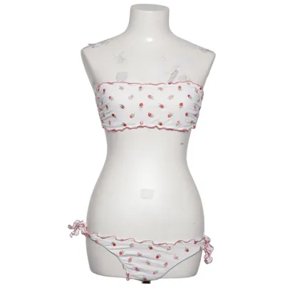 Bikini (White, Pink, Green) from Bikini Elastane, Polyamide