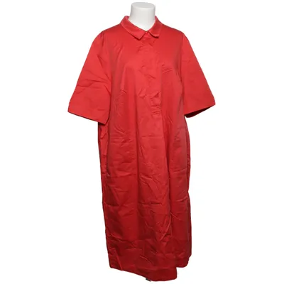 Robe chemise (Rouge) de White Label Coton