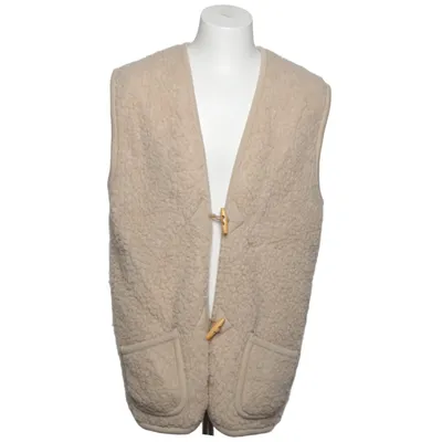 Outer vest (Beige) from Alwero Wool