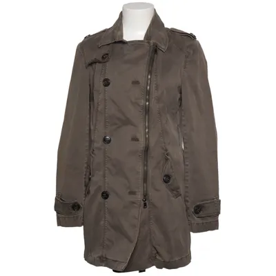 Trench coat (Gray) from Blonde No.8 Cotton, Elastane
