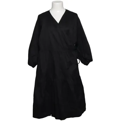 Wrap dress (Black) from COS Cotton
