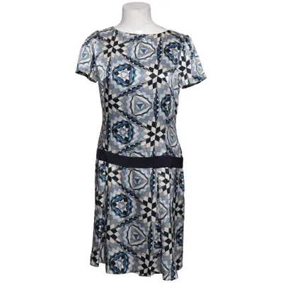 Kleid (Blau, Grau, Schwarz, Mehrfarbig) von Cinzia Rocca Elasthan, Polyamid, Seide, Viskose