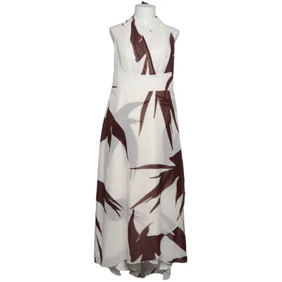 Robe portefeuille (Blanc, Marron) de Rainbow Polyester