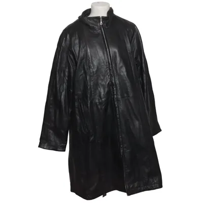 Läderkappa (Svart) från Estelle Skinn, Polyester