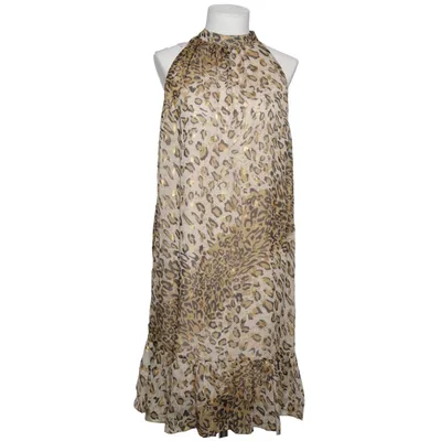 Klänning (Vit, Guldfärgad, Svart) från Reken Maar Polyester